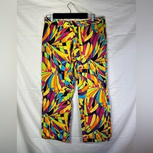Vibrant Multicolor Geometric Pants